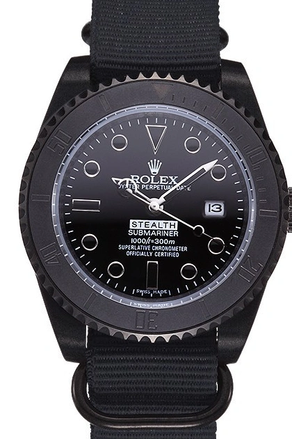 MiroTime 1025 Rolex Stealth Submariner Black 621996